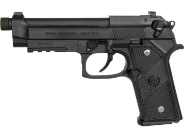 GIG Airsoftová pistole GPM9 MK3 - černá, celokov, GBB, G&G 01