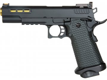 Airsoftová pistole M1911 OPS-Tactical.45 (3332) - černá, kovový závěr, GBB, Golden Eagle