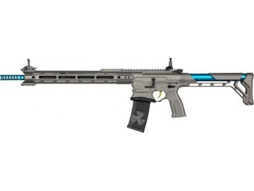 Airsoftová zbraň M4 Cobalt BAMF Team M-Lok - stříbrná, celokov, G&G