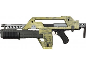 Airsoftová zbraň Pulsní puška M41A - černá/olivová, Snow Wolf