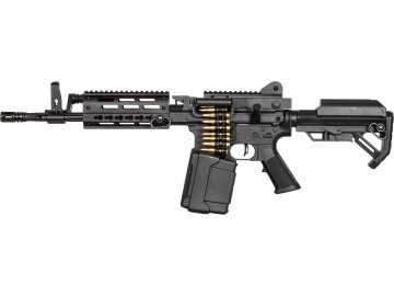 JGG Airsoftový kulomet LMG (6671) - černá, celokov, Golden Eagle 01