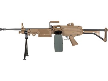 SPE Airsoftový kulomet SA-249 MK1 CORE™ - pískový TAN, ABS, Specna Arms, SA-249 MK1 01