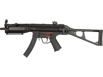 Airsoftový samopal TGM A3 PDW - černý, elektronická spoušť ETU, G&G