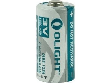 Baterie 3V CR123A Li-Fe 1600mAh, Olight