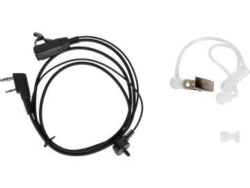 BAO Headset V1065 pro vysílačky Baofeng - černý, Baofeng 01