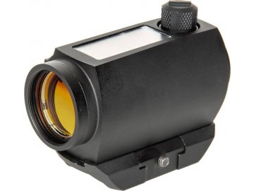 Kolimátor Red Dot Sight se solárním pohonem - nízká montáž, černý, JJ Airsoft