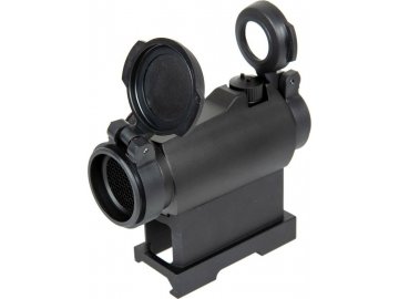 Kolimátor TR02 Red Dot Sight s vysokou QD montáží - černý, JJ Airsoft