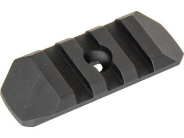 JJA Kovová RIS lišta 3-Sloty pro KeyMod - černá, JJ Airsoft 01