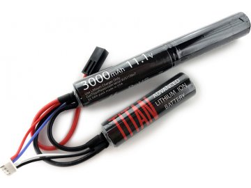 Li-Ion akumulátor Titan 11,1V 3000mAh - Mini CQB, Tamiya mini