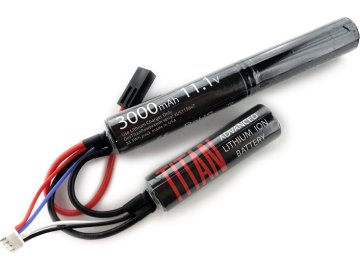 TTN Li-Ion akumulátor Titan 11,1V 3000mAh - Mini CQB, Tamiya mini 01