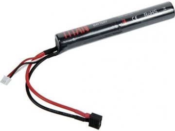 Li-Ion akumulátor Titan 7,4V 3000mAh - Mini AK Stick, Dean-T