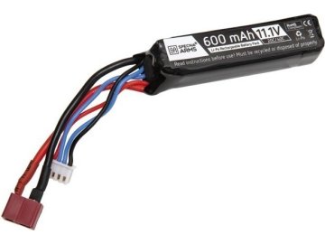SPE Li-Pol akumulátor Specna Arms 11,1V 600mAh 20/40C pro PDW - Dean-T 01