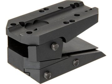 JJA Nastavitelná montáž pro kolimátory T1/T2/MRO/RMR - černá, JJ Airsoft 01