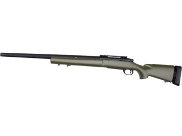SWL Odstřelovací puška M24 - olivová OD, Snow Wolf, SW-04 01