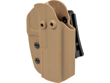 FMA Pistolové pouzdro Kydex pro Glock 17 - Dark Earth, FMA 01