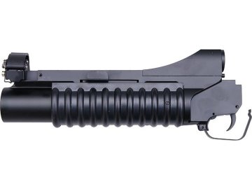 DBY Podvěsný granátomet M203 3v1 krátký - černý, celokov, DBoys/Double Bell 01