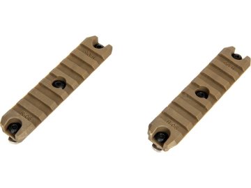 Amb Polymerová montáž M-Lok 3.5” - 2ks, Dark Earth, Ares Amoeba 01