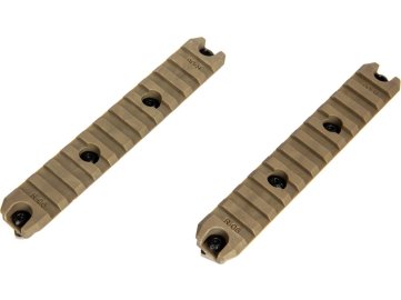 Amb Polymerová montáž M-Lok 5” - 2ks, Dark Earth, Ares Amoeba 01