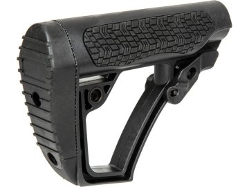 DBY Polymerová výsuvná pažba HM0374 pro M4 - černá, DBoys/Double Bell 01