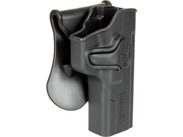 AMX Polymerové opaskové pouzdro pro Cyma CM.127 - černé, Amomax 01