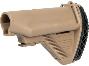 DBY Výsuvná pažba HM0399 stylu 416 pro M4 - písková TAN, DBoys/Double Bell 01