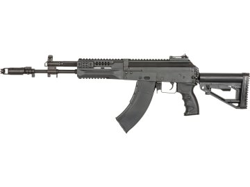 LCT Airsoftová zbraň AK-15 - ocelové, výsuvná pažba, EBB, LCT, LCK-15 01