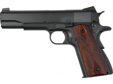 Airsoftová pistole Dan Wesson 1911 A2 - černá, GBB, CO2, ASG