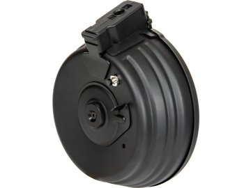 CYM Bubnový elektrický zásobník AK/RPK - kovový, 2500bb, elektrický, Cyma 01