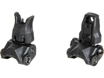 PTS Set sklopnách mířidel EPBUIS na RIS - černé, PTS 01