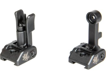 PTS Set sklopných mířidel Griffin Armament - černé, PTS 01