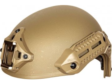Taktická helma MTEK (replika) - FLUX (replika) - Coyote, vyztužená skelným vláknem, PTS
