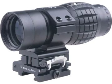 THO Magnifier 3x35 V1 s výklopnou montáží, Theta Optics 01