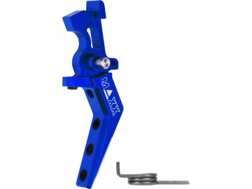 MAXX CNC spoušť Speed Advanced style A pro M4 - modrá, MAXX Model 01