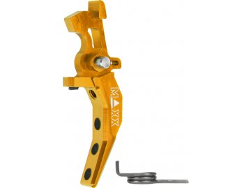 MAXX CNC spoušť Speed Advanced style C pro M4 - žlutá, MAXX Model 01
