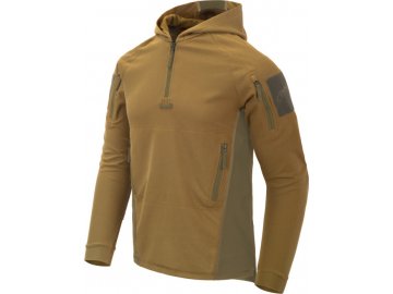 Mikina RANGE Hoodie TopCool - Coyote/Adaptive Green, Helikon-Tex