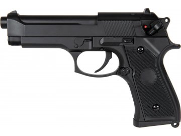 Airsoftová pistole AEP Beretta MosFet Edition - černá, bez akumulátoru, CYMA, CM.126S