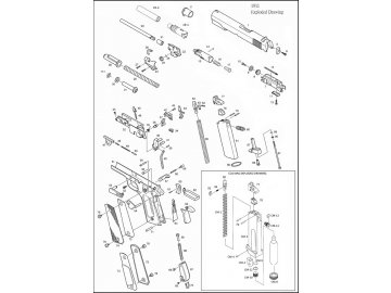 Náhradní díl pro KJ Works 1911 - díl č. 15