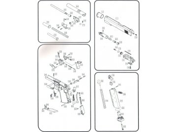 Náhradní díl pro WE 1911 Gen2 - díl č. 17