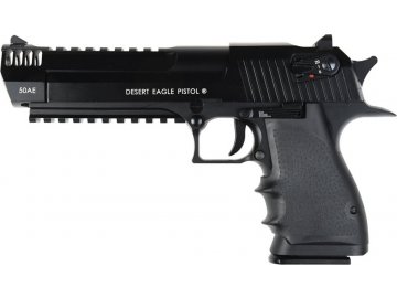 Airsoftová pistole Desert Eagle L6 - černá, CO2, GBB, Full auto, CyberGun