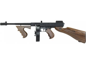 Airsoftová zbraň M1928 Chicago - celokov, ABS, King Arms