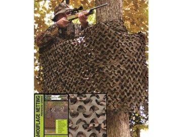 Mil-Tec Maskovací síť 2,4x3m - Woodland, Mil-Tec 01