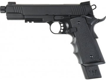 Airsoftová pistole M1911 NightStorm - černá, celokov, GBB, ARMY Armament, R32