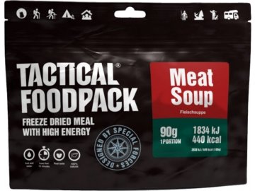 Dehydrované jídlo masová polévka, Tactical Foodpack