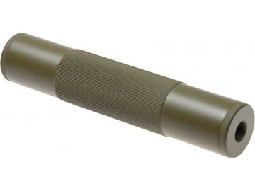 Tlumič 190x30mm - pískový TAN, 14mm L+P, JJ Airsoft