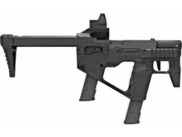 SRU Airsoft set PDW P320 pro WE F17/F18 - černý, SRU 01