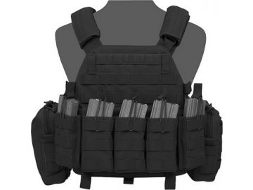Warrior Assault Systems Nosič plátů DCS Elite Ops AR15 open - černý, Warrior Assault Systems 01