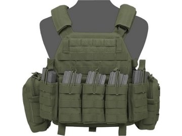 Warrior Assault Systems Nosič plátů DCS Elite Ops AR15 open - olivový, Warrior Assault Systems 01