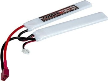 RDX Li-Pol akumulátor Redox 7,4V 1400mAh 30C - 2 díly, Dean-T konektor 01