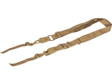 PRI 3-bodový taktický popruh Jiang - Coyote Brown, Primal Gear 01