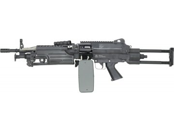 Airsoftový kulomet FN M249 PARA - černý, ABS, CyberGun